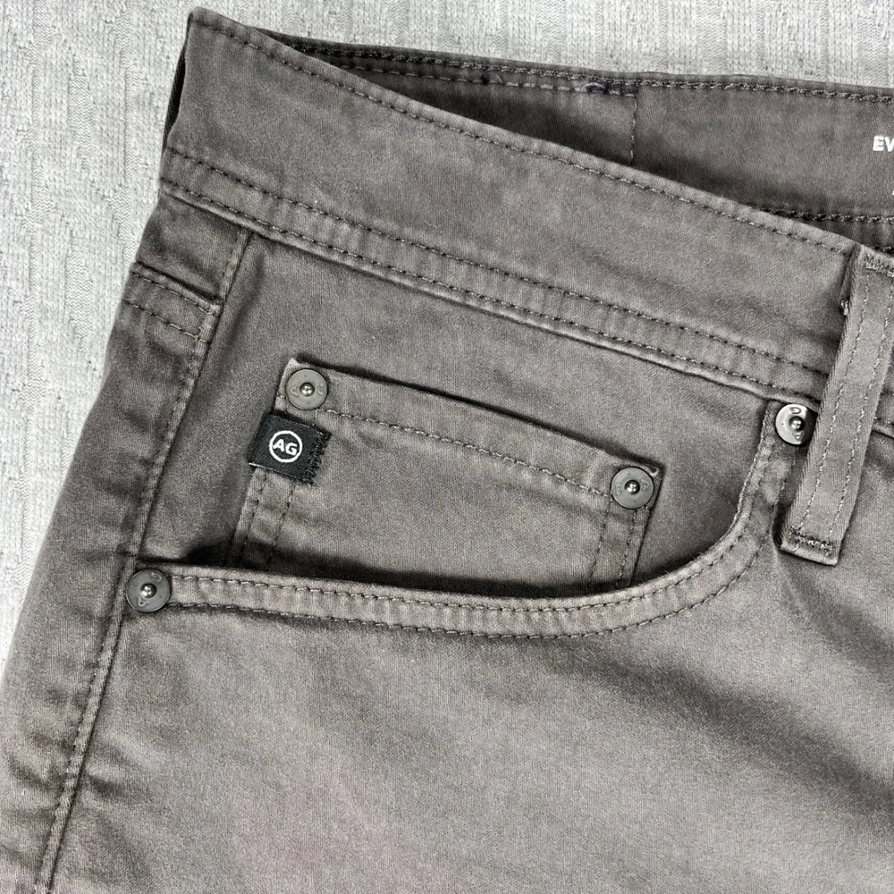 AG Adriano Goldschmied Everett Slim Straight Pants Mens 36x32 Fits 36x29.